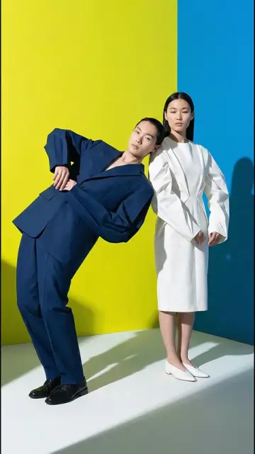 Color Block Duo template