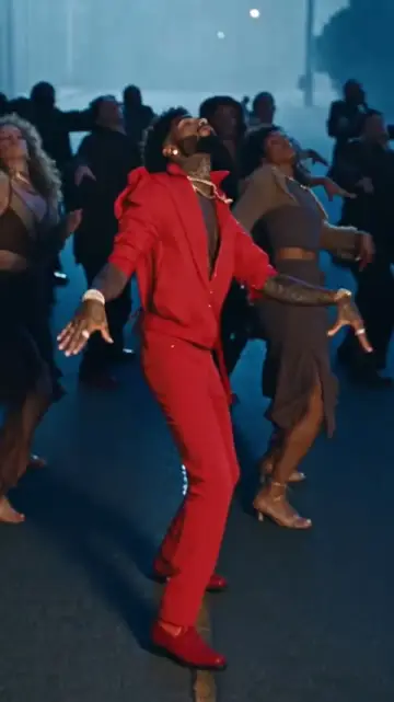 Red Suit Groove template