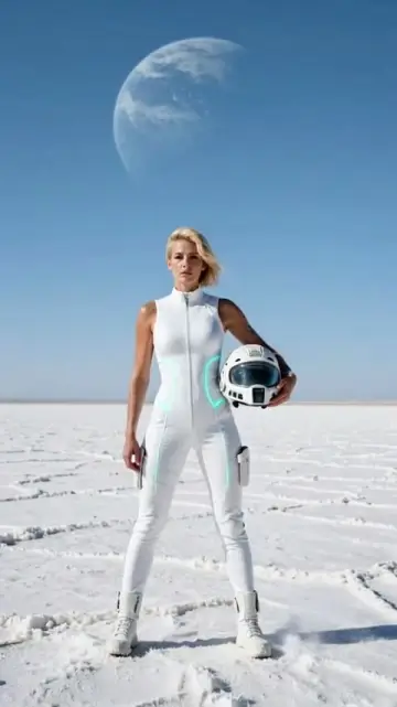 Salt Flat Astronaut template