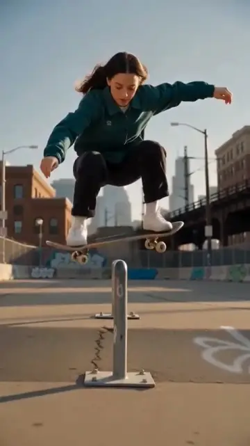 Rail Ollie template